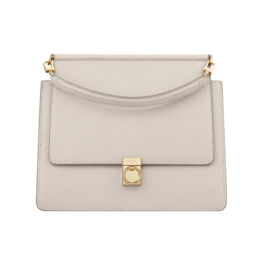 Polene Cream Crossbody Bag